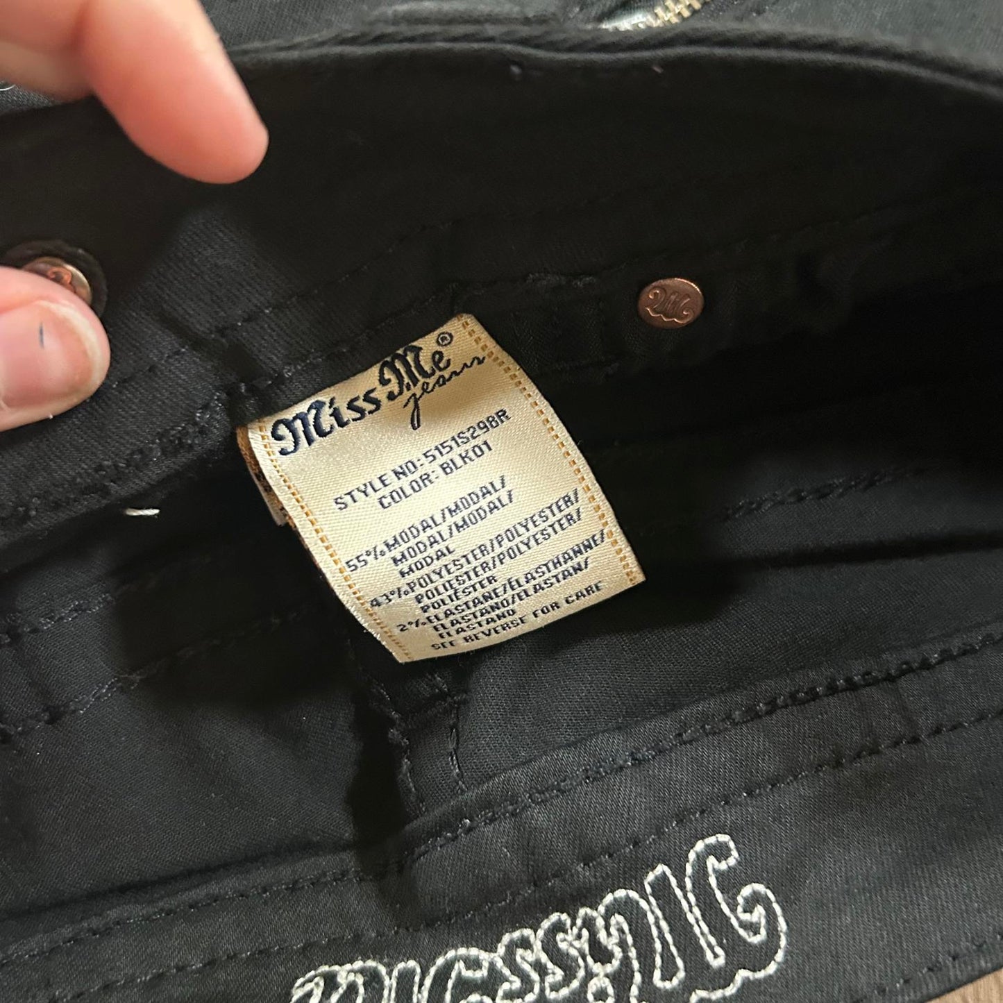 Miss Me Black Zipper Shorts