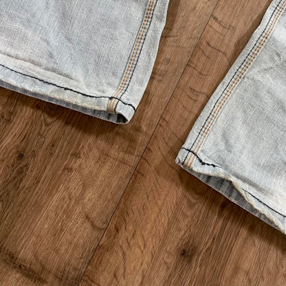 Jordan Carig Light Wash Embroidered Jeans