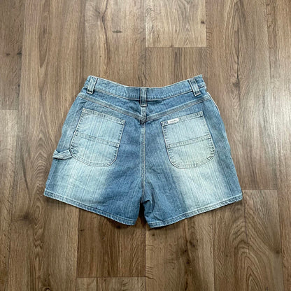 Vintage Light Wash Denim Carpenter Shorts
