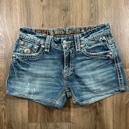 Rock Revival Low Rise Shorts