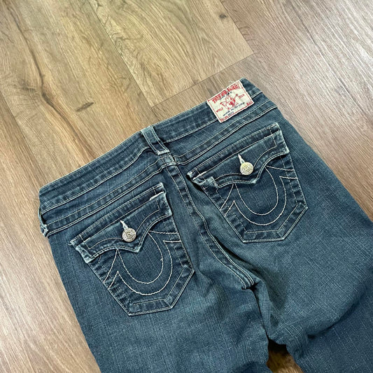 True Religion Flared Becky Jeans