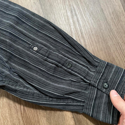 Harley Davidson Striped Shirt Black
