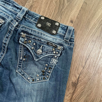 Miss Me Studded Boot Cut Jean