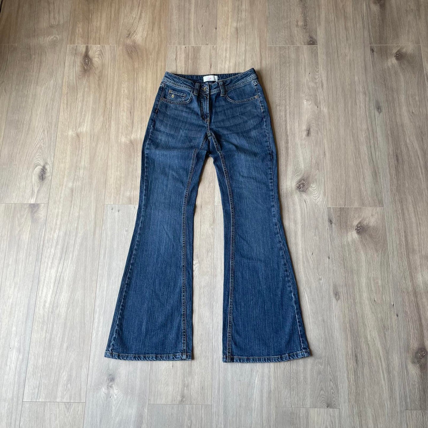 S.Oliver Embroidered Y2K Style Flared Jeans