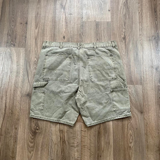 Vintage Carpenter Denim Shorts Green