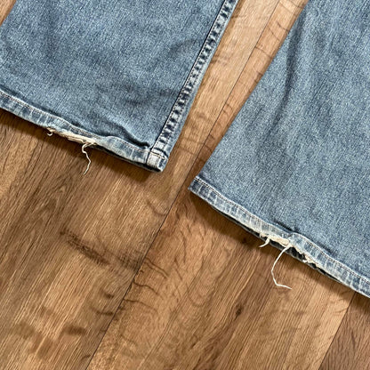 Harley Davidson Straight Leg Jeans Embroidered Pockets