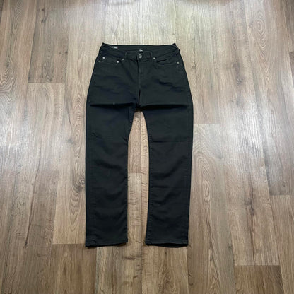 True Religion Black Slim Jeans W35 L32