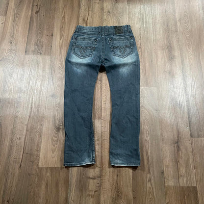 Rock Revival Hector Alt Straight Leg Jeans W34 L33