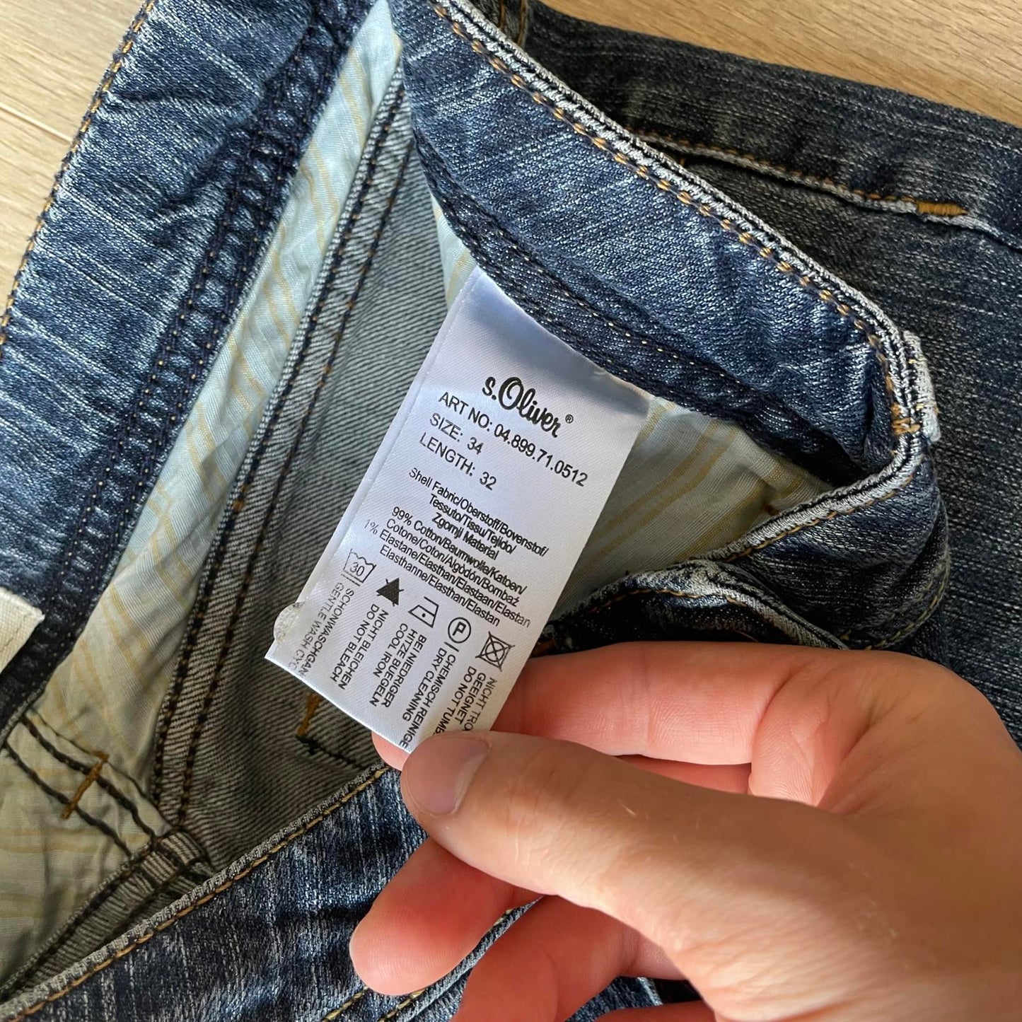 S.Oliver Embroidered Y2K Style Flared Jeans
