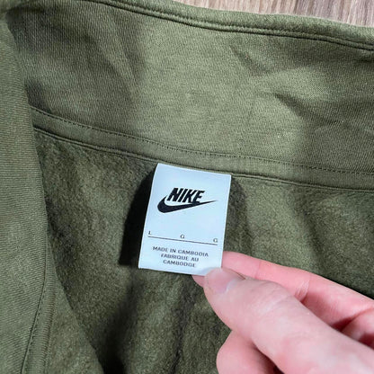 Nike Green Quarter Zip Sweatshirt