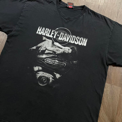 Vintage Harley Davidson 2012 Print Design Niagara Falls