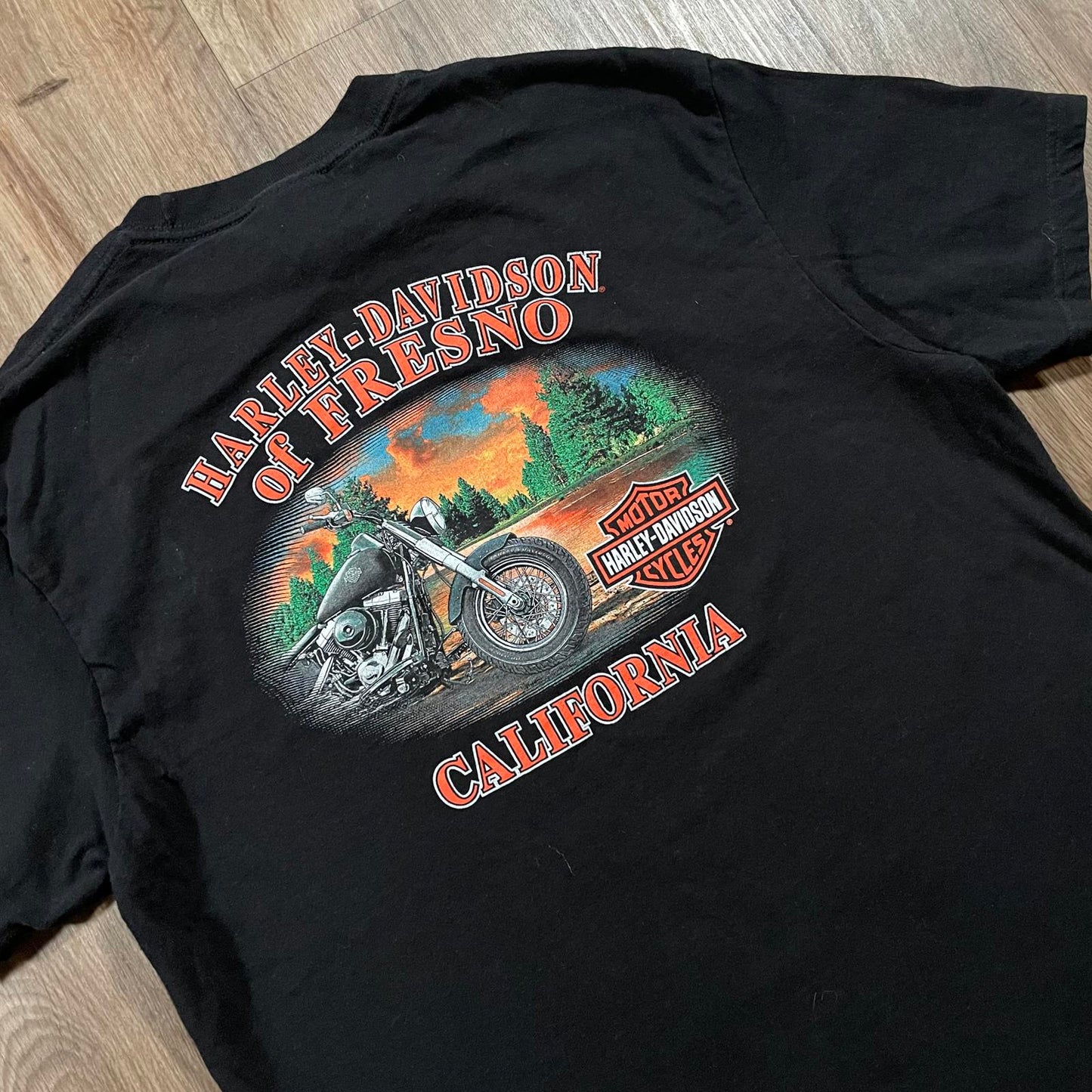 Vintage 2014 Harley Davidson "I Got Mine" Print T-Shirt