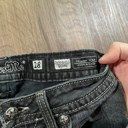 Miss Me Black Skinny Jeans
