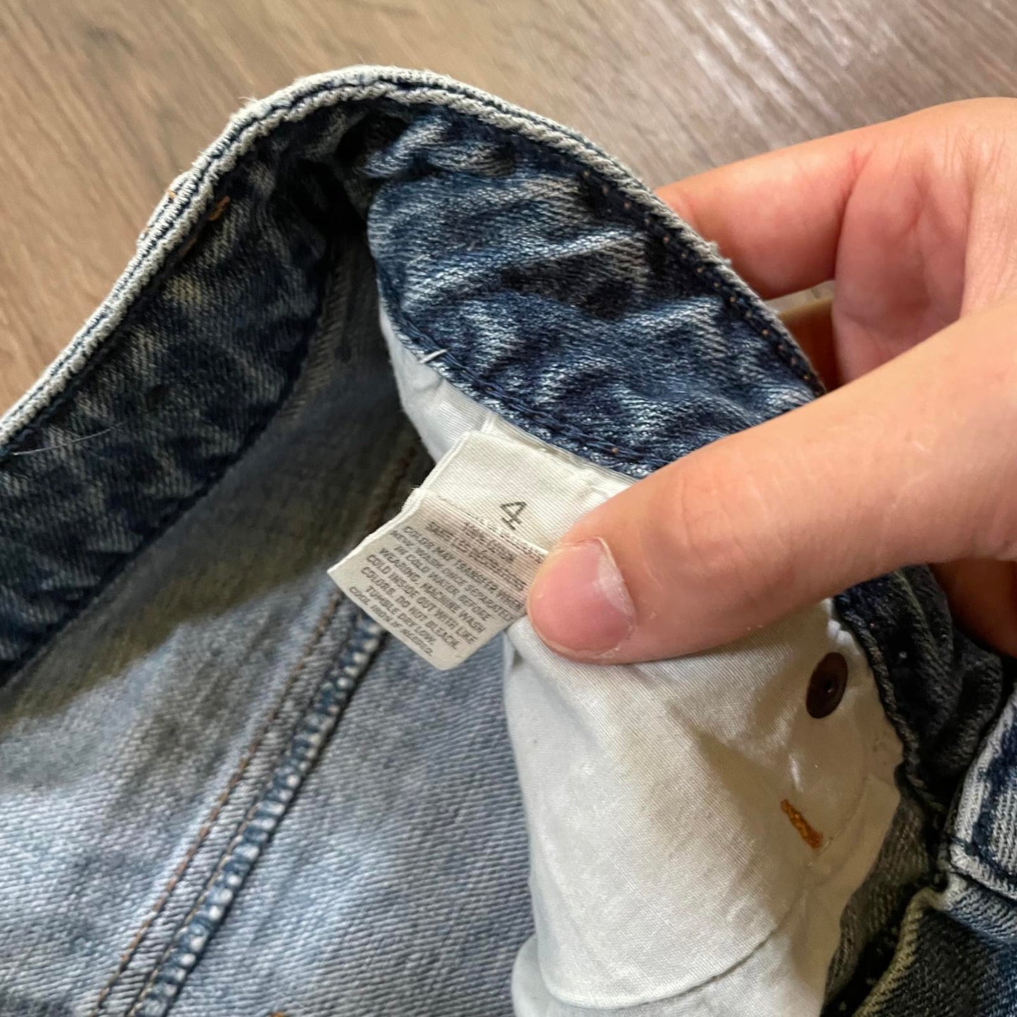American Eagle Distressed Mini Shorts W28