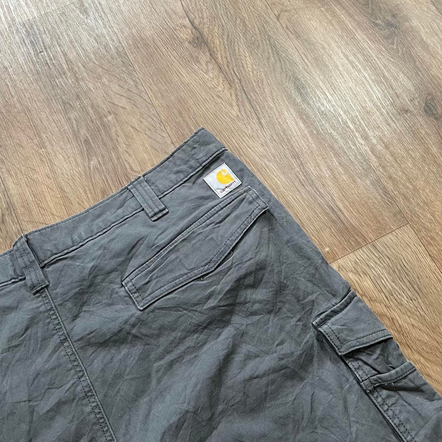 Carhartt Grey Cargo Shorts