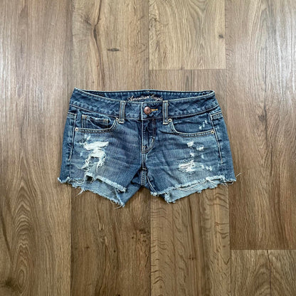 American Eagle Distressed Mini Shorts