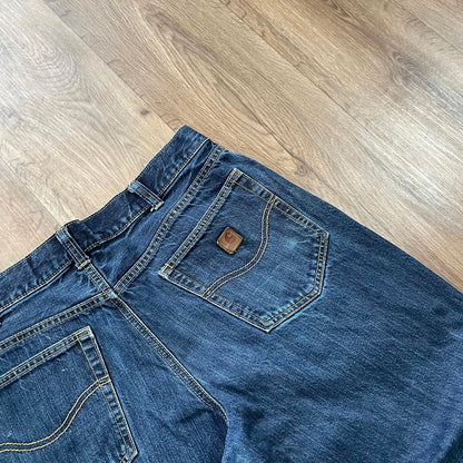Carhartt Dark Wash Denim Jeans Relaxed Straight