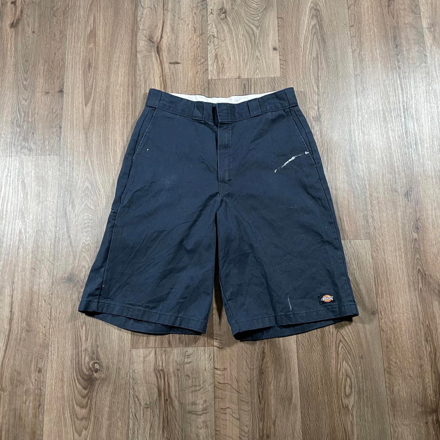 Dickies Blue Cotton Shorts