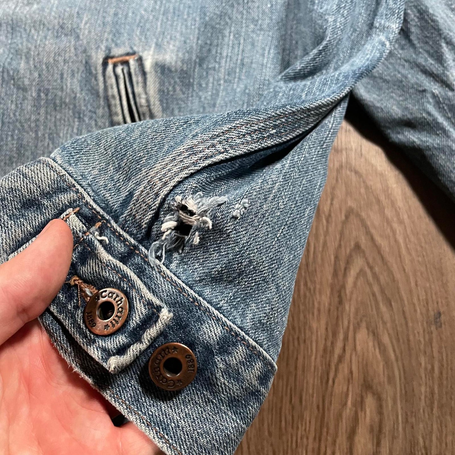 Carhartt Blue Denim Jacket