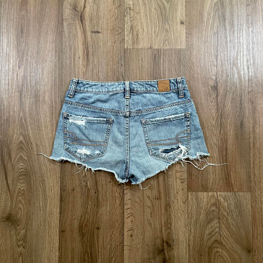 American Eagle Distressed Mini Shorts W28