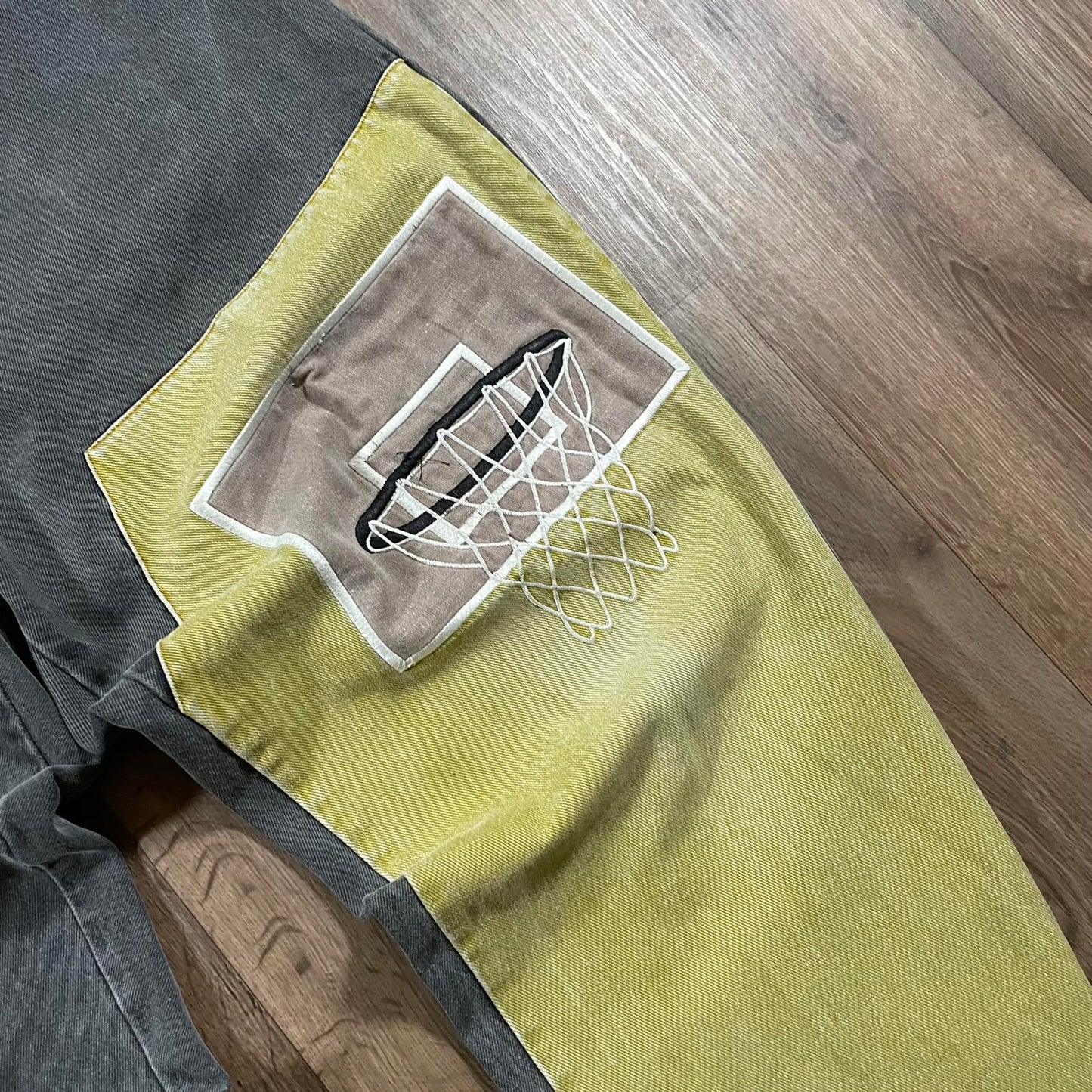 Rave Vintage Dare by Giovanni Colourblock Hip Hop Jeans