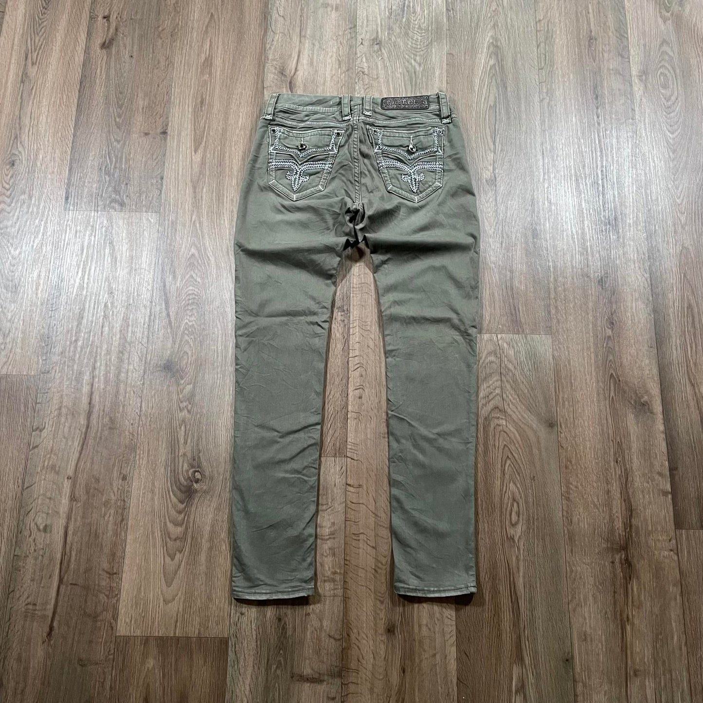 Rock Revival Margie Grey Skinny Jeans