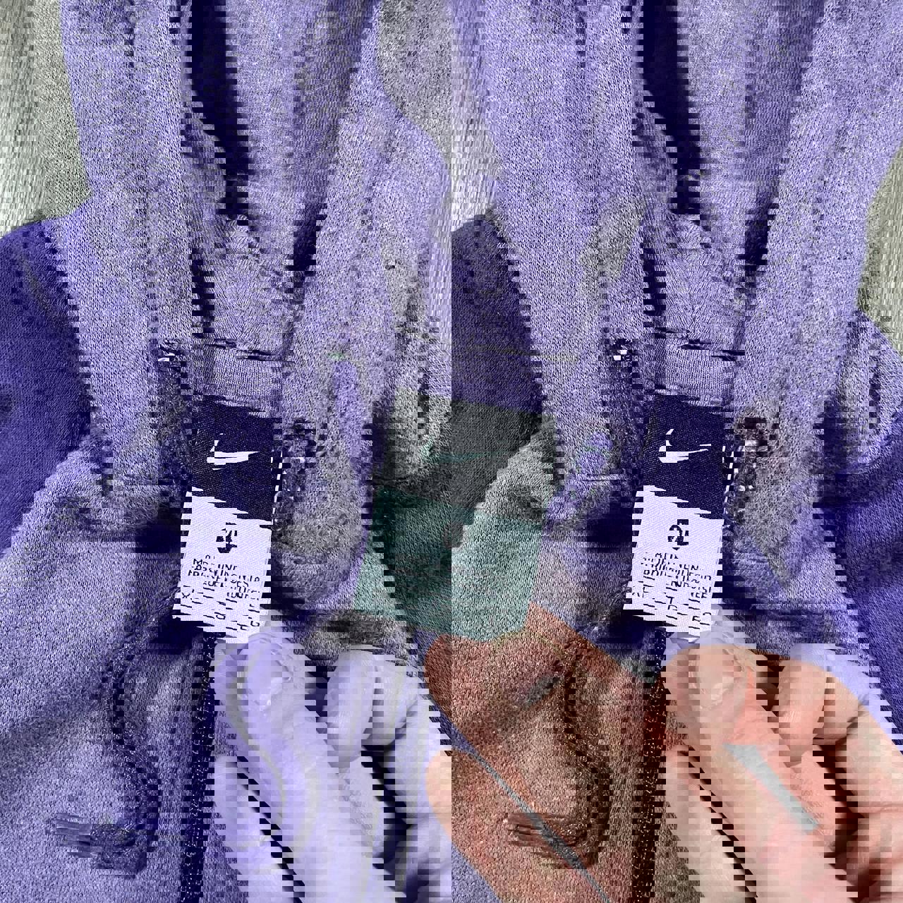 Nike Purple Zip Hoodie