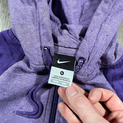Nike Purple Zip Hoodie