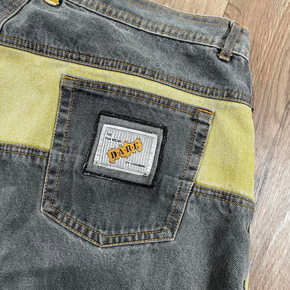 Rave Vintage Dare by Giovanni Colourblock Hip Hop Jeans