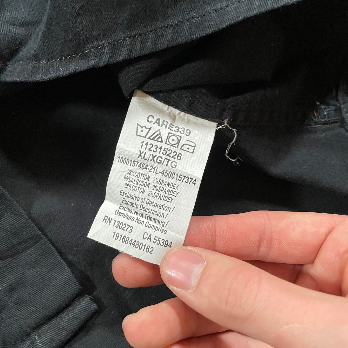 Wrangler Black Button Up Short Sleeve Shirt