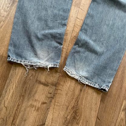 Carhartt Blue Jeans Distressed Relaxed Fit
