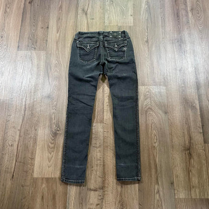 Miss Me Black Skinny Jeans