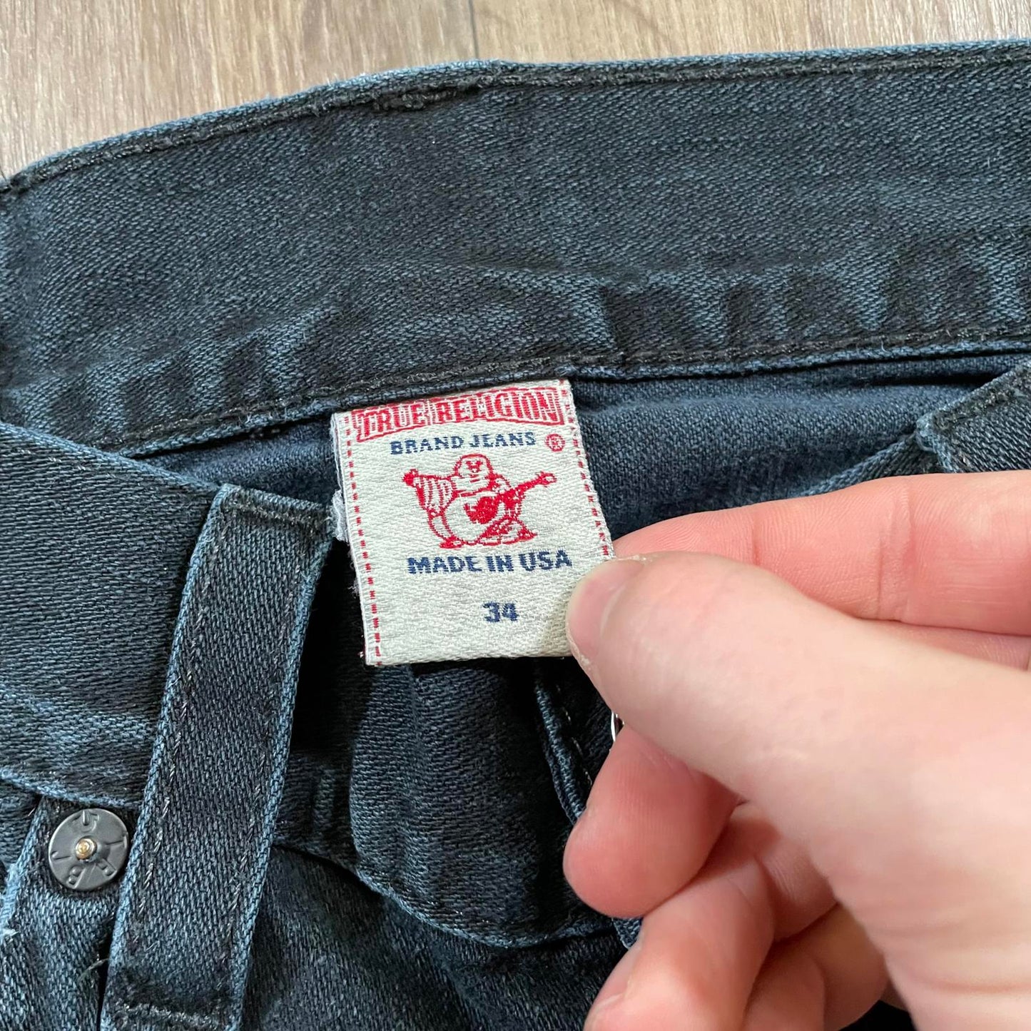 True Religion Black Jeans