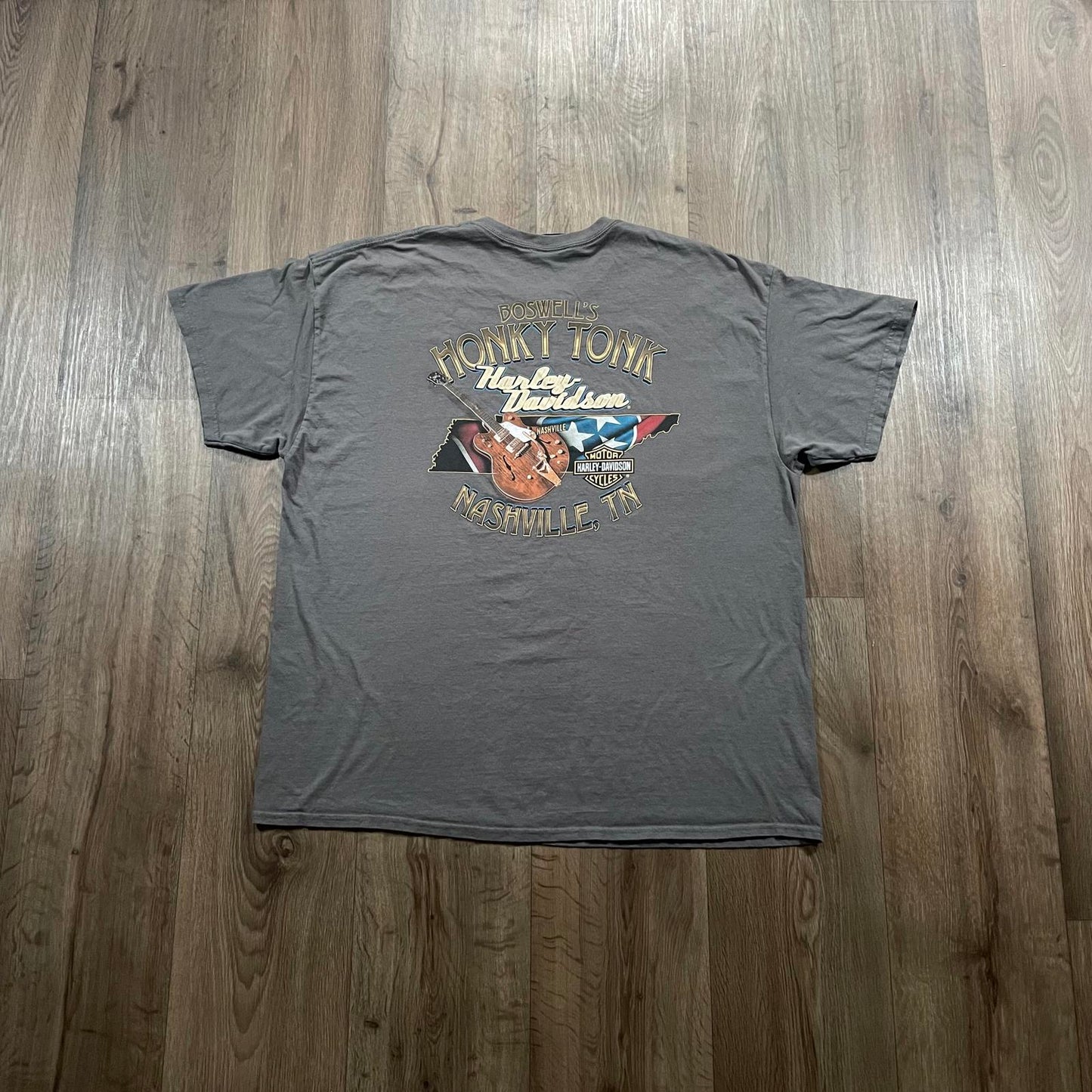 Harley Davidson 2023 Music City T-Shirt Nashville Grey