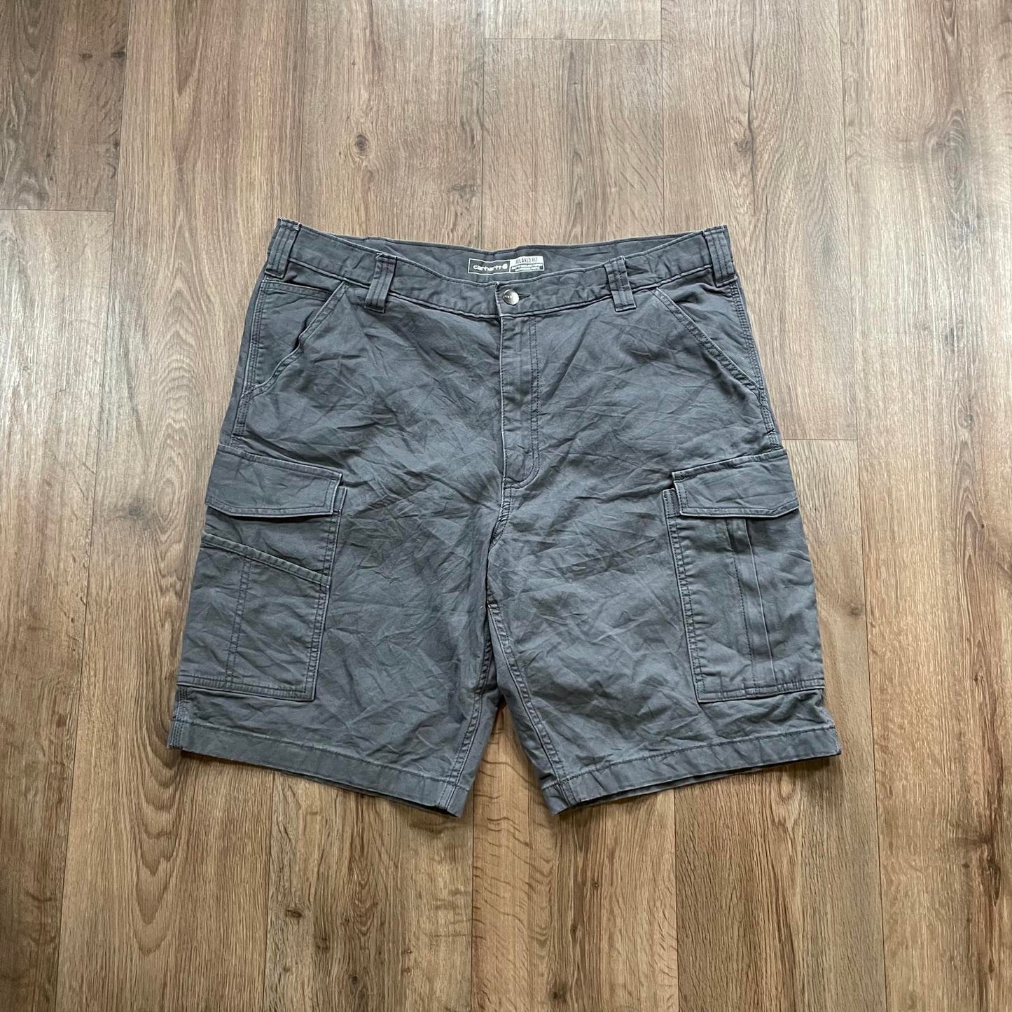 Carhartt Grey Cargo Shorts