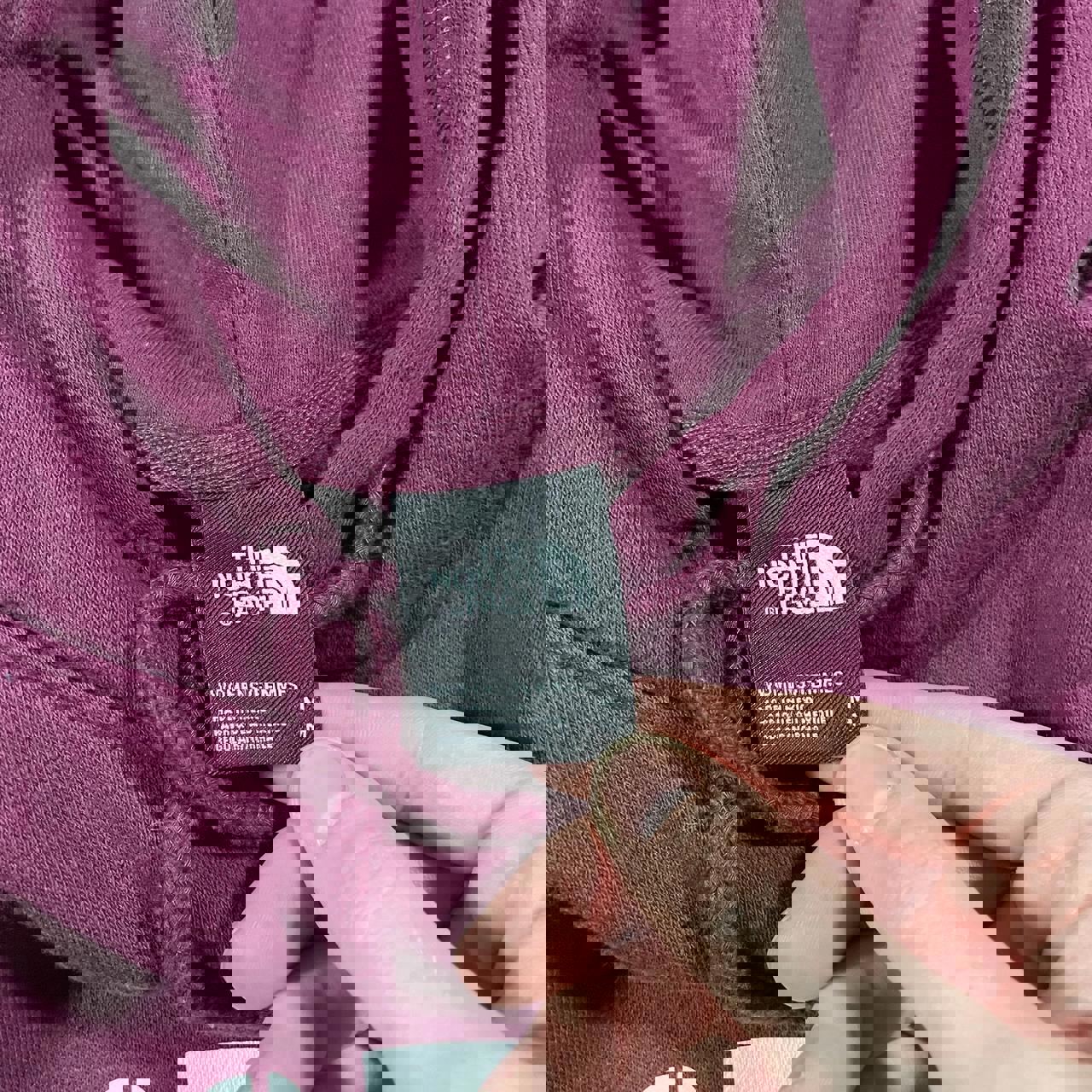 North Face Purple Hoodie